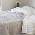 Silk Velvet Lumber Cushion - Pearl