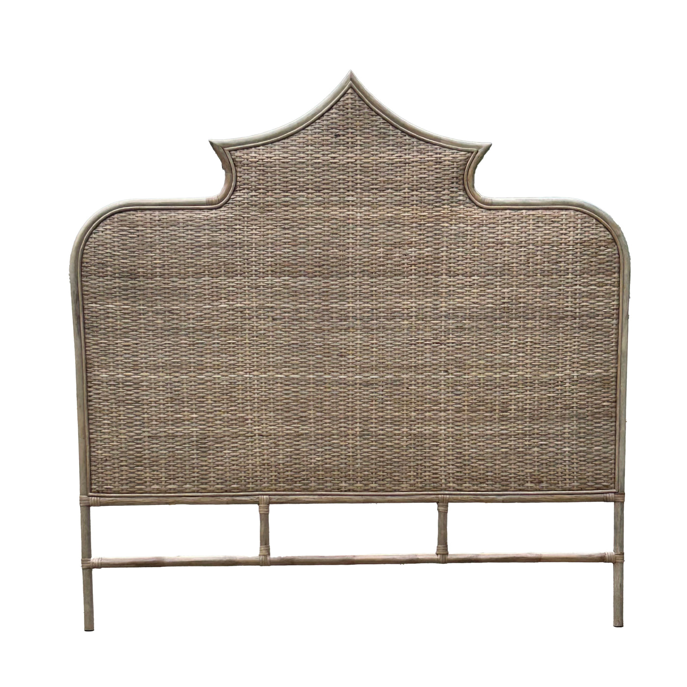 Saka Rattan Bedhead King Size