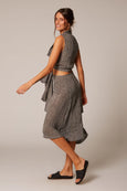 Annex Linen Skirt | Pepper