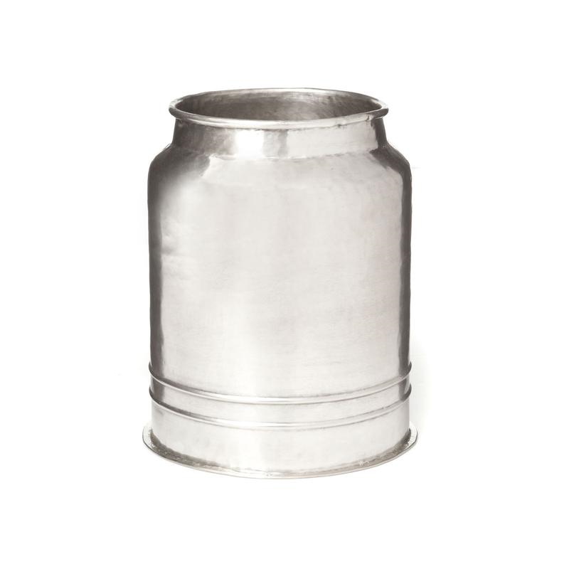 antique silver vase