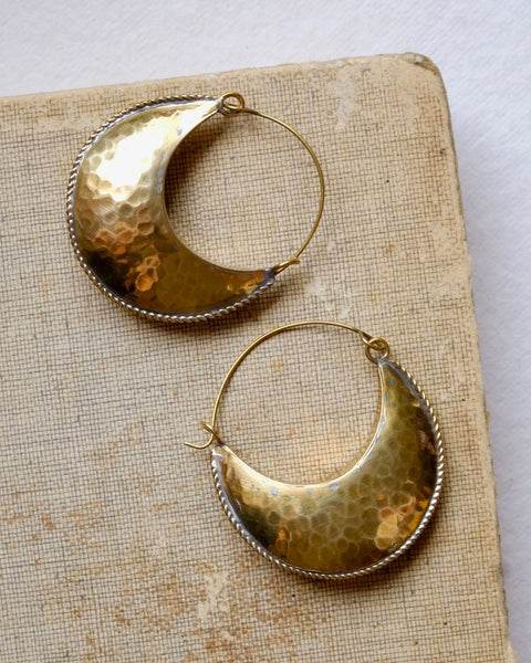 Hamimi | Kamah Crescent Hoop Earrings