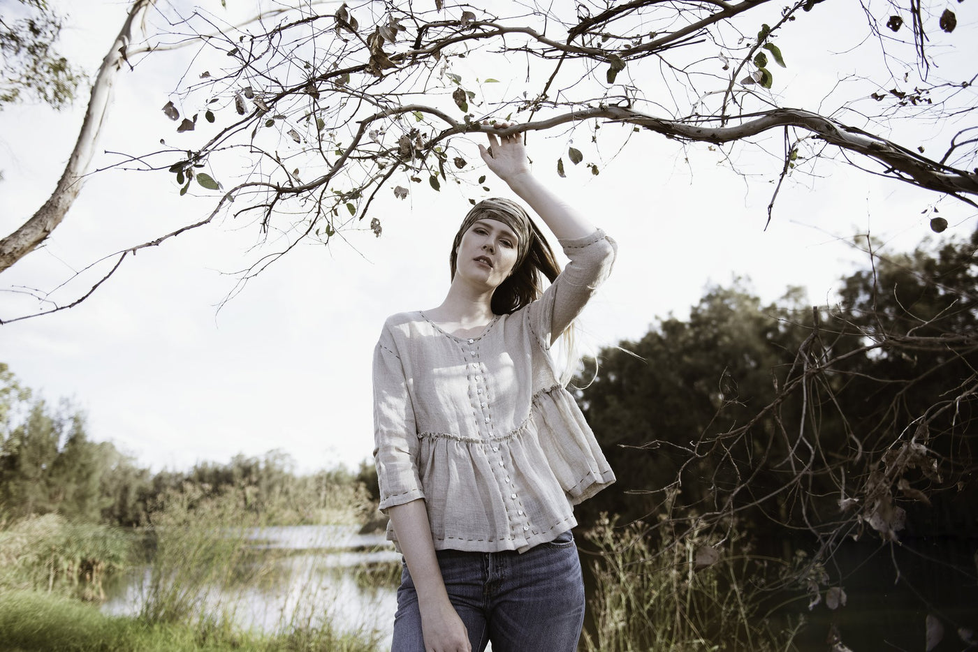 Eva Cassis | Dalia Jacket | Natural
