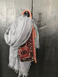 Hamimi | Boho Wristlet Clutch | Red