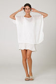 white linen layer top estilo emporio