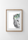 Leo The Lion Print