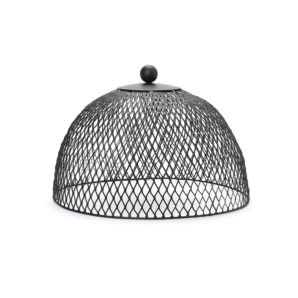 black iron cloche