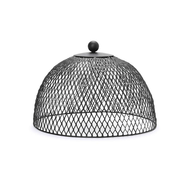 black iron cloche
