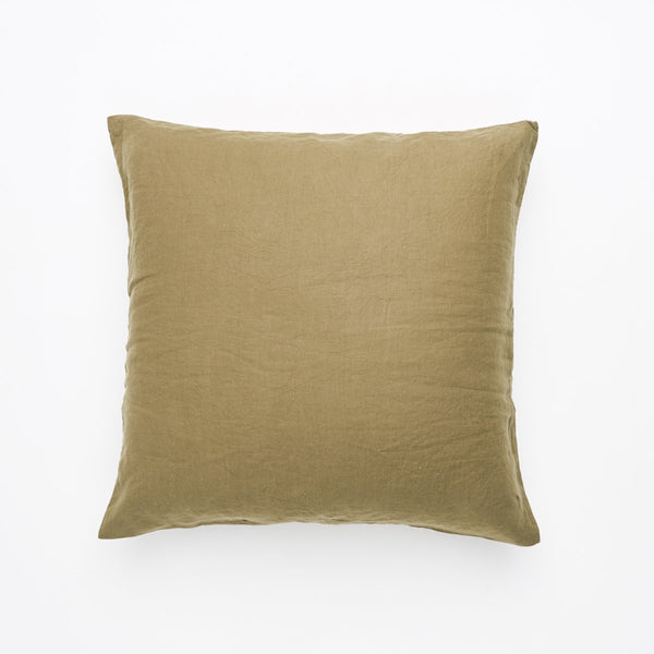 European Euro Pillowcase Set - Olive LAST PAIR