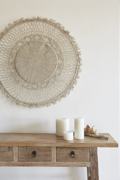 Woven Mandala Wall Hanging