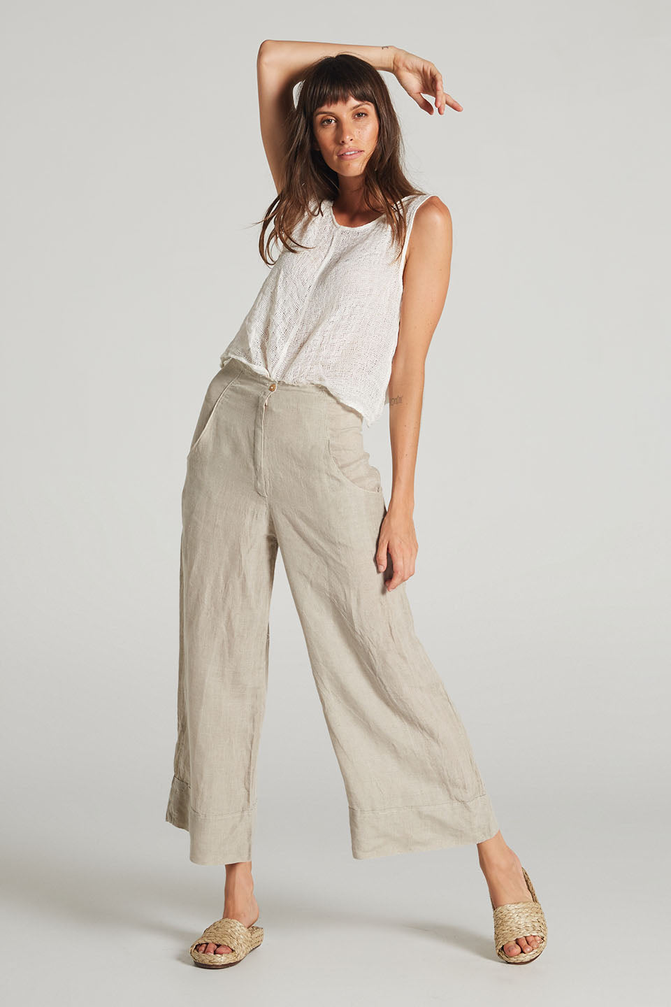 Tropez Pants | Estilo Emporio | Linen Essentials