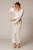 Canna Linen Top | Natural