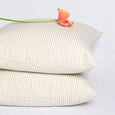 Natural Stripe Euro Cushions