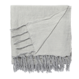 Isola Linen/Cotton Throw Rug in Cloud