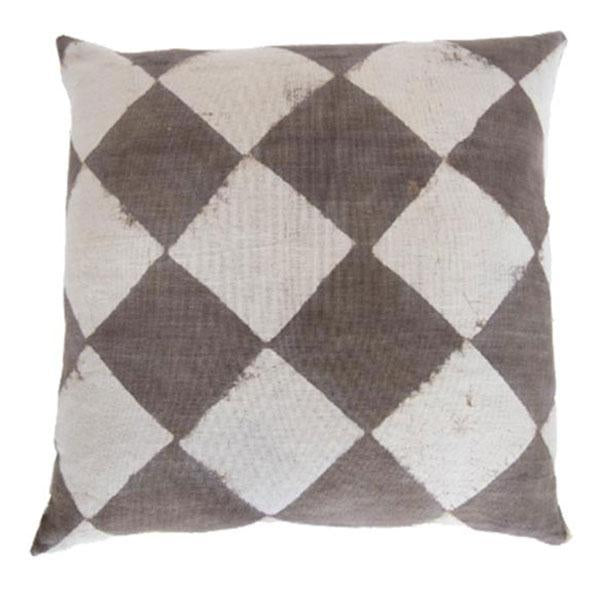 Mud Dye Diamond Square Cushion 60 x 60cm