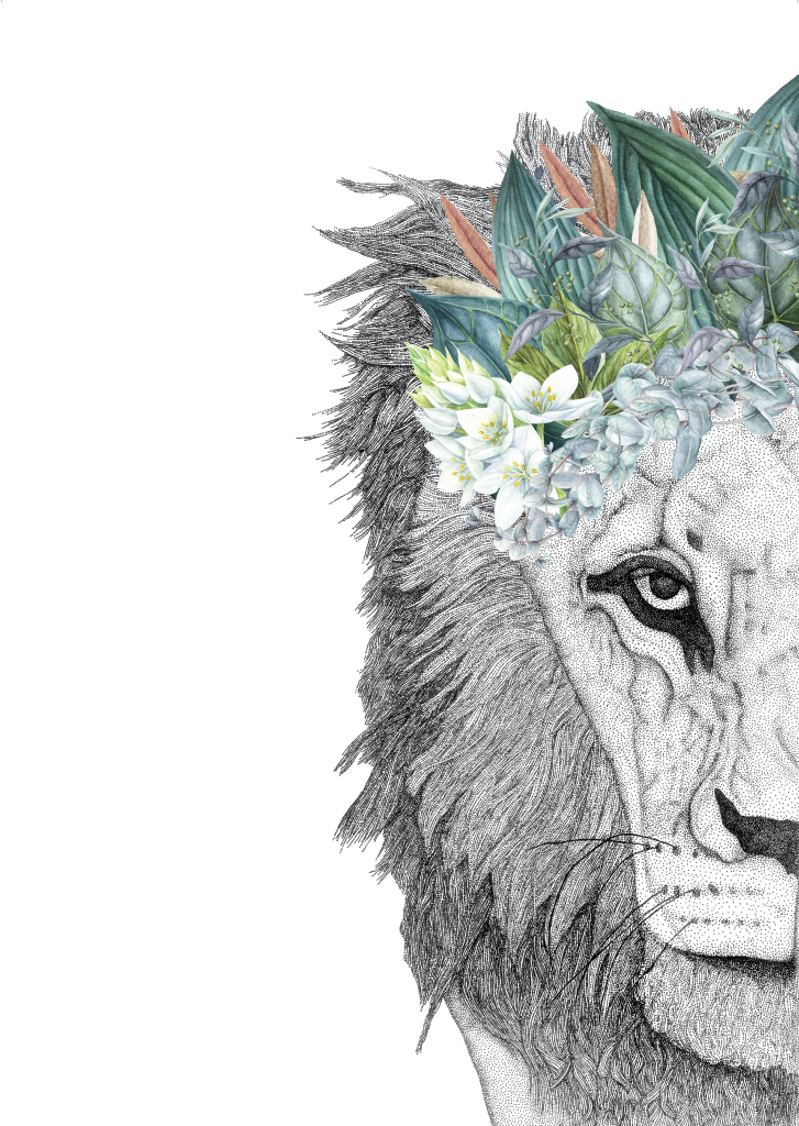 Leo The Lion Print