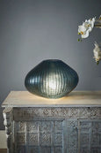 Handblown Bottle Green Table Lamp