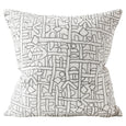 Zaire Dark Mud Linen Cushion