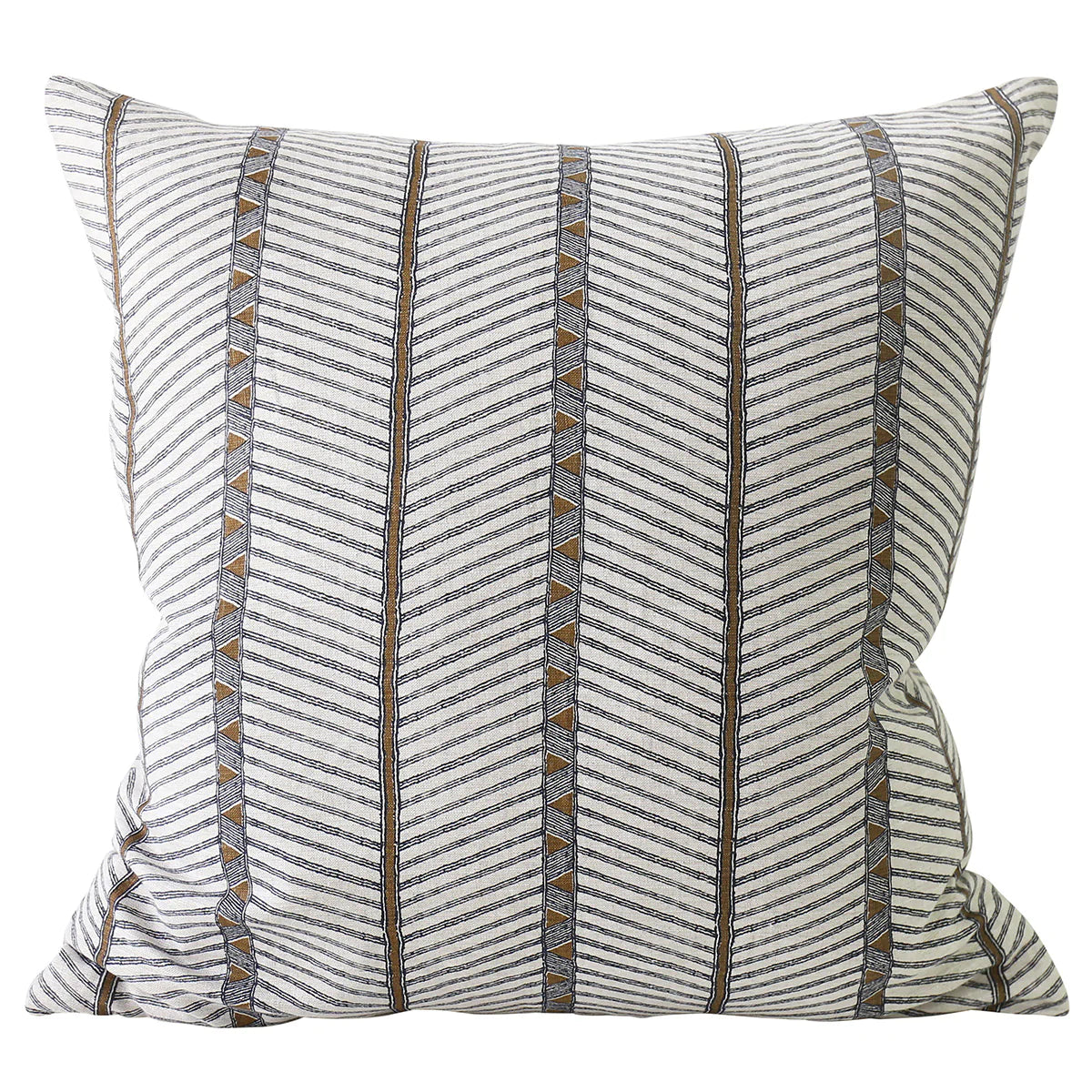 Zanzibar Tobacco Linen Cushion