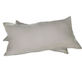 Silk Velvet Lumber Cushion - Pearl