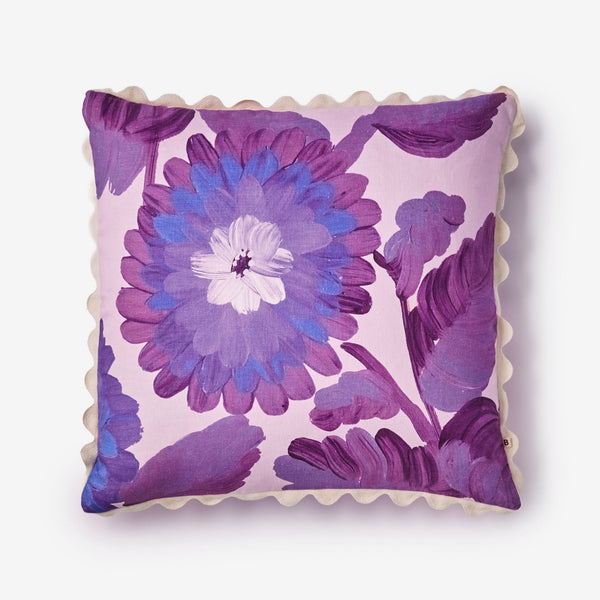 Dahlia Violet 60cm Cushion