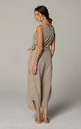 natural linen relaxed pants
