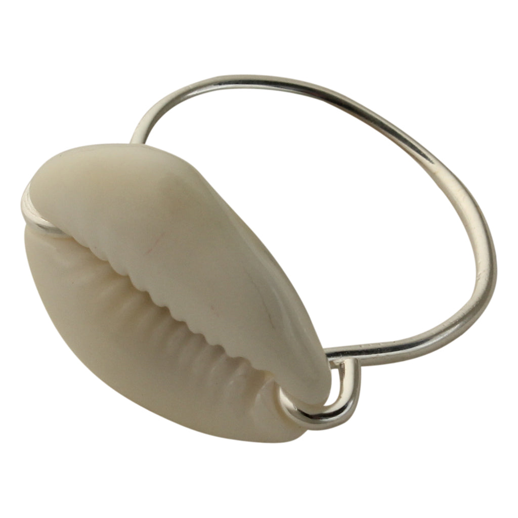 Lisa Carney | Cowrie Ring | Silver