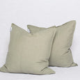 Linen Scatter Cushion Covers in Pumice - Set of 2