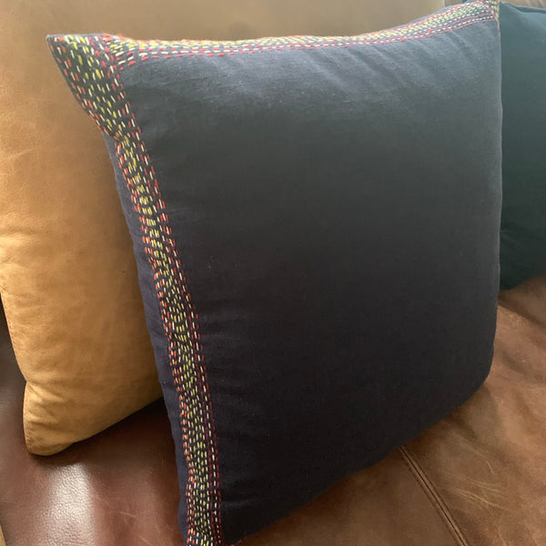 SALE ITEM Embroidered Cushion 50x50