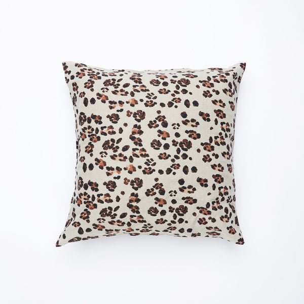 Society of Wonderers | Leopard Print Euro Pillowcases | Set of 2
